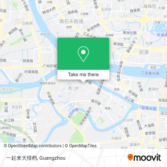 一起来大排档 map