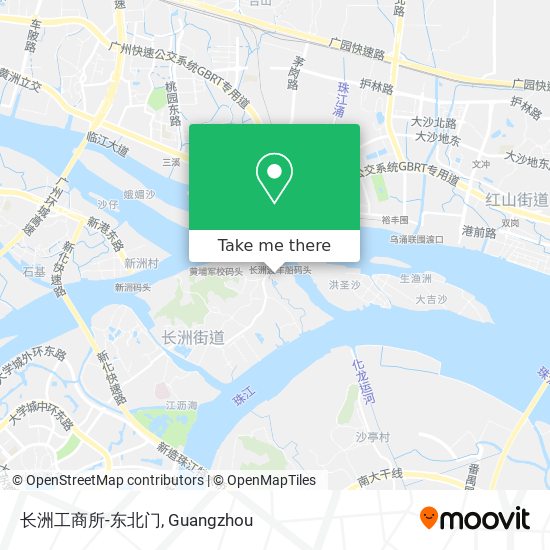 长洲工商所-东北门 map