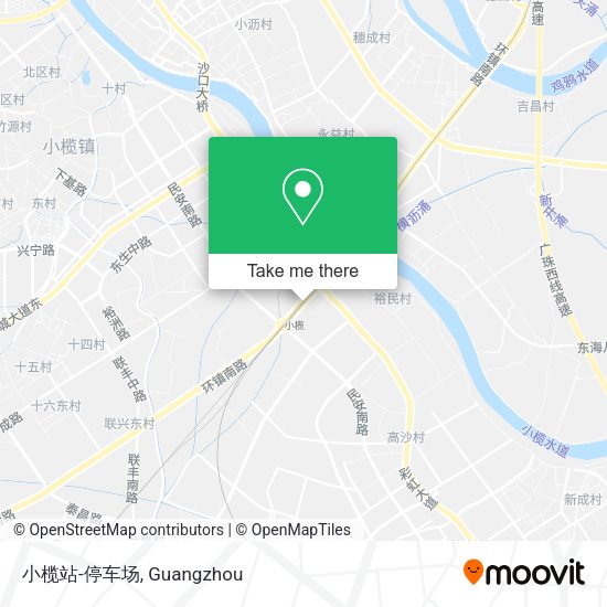 小榄站-停车场 map