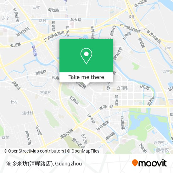 渔乡米坊(清晖路店) map