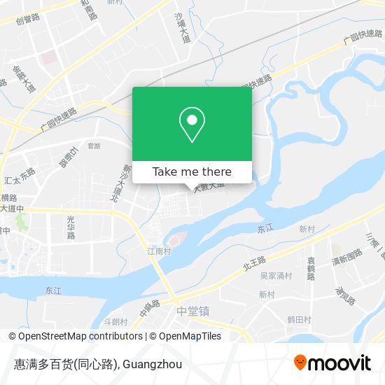 惠满多百货(同心路) map