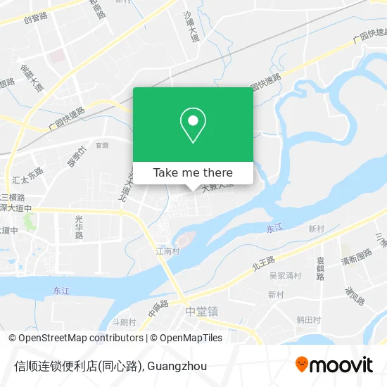 信顺连锁便利店(同心路) map