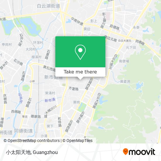 小太阳天地 map