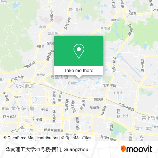 华南理工大学31号楼-西门 map