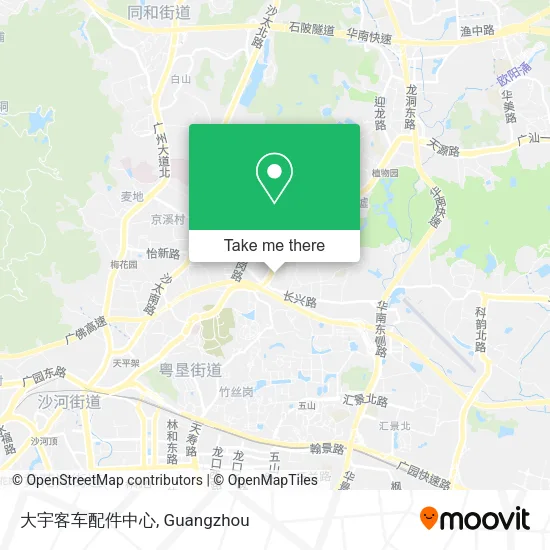 大宇客车配件中心 map