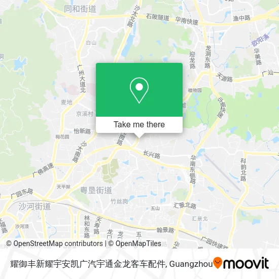耀御丰新耀宇安凯广汽宇通金龙客车配件 map