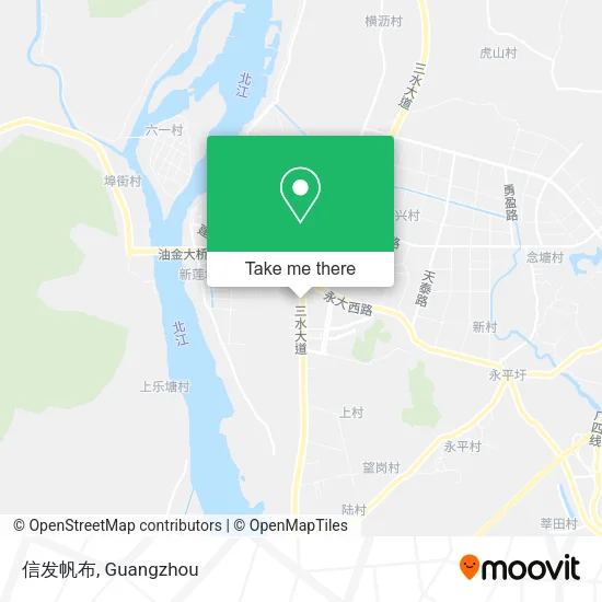 信发帆布 map