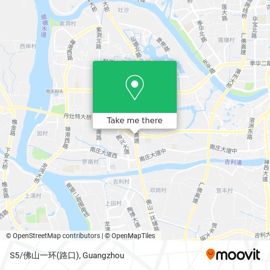S5/佛山一环(路口) map