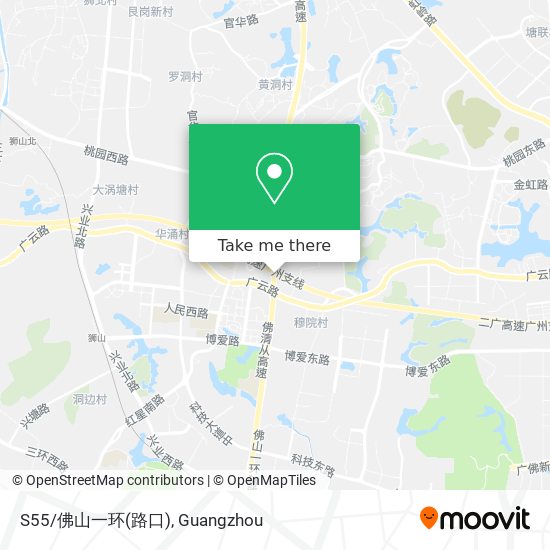 S55/佛山一环(路口) map