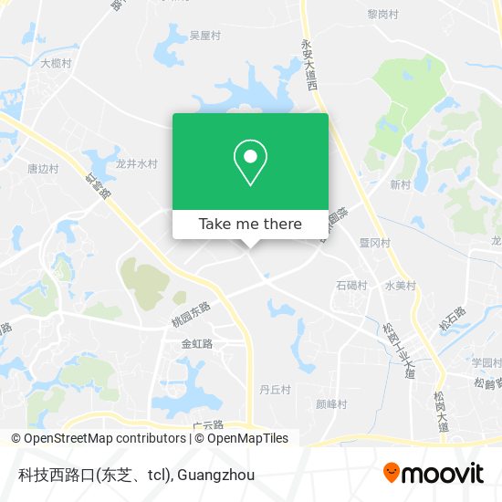 科技西路口(东芝、tcl) map