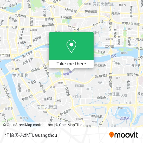 汇怡居-东北门 map