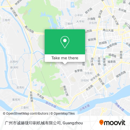 广州市诚赫珑印刷机械有限公司 map