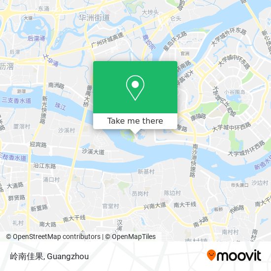 岭南佳果 map