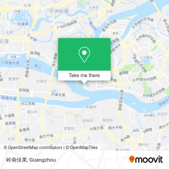 岭南佳果 map