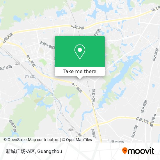 新城广场-A区 map