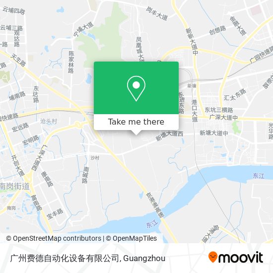 广州费德自动化设备有限公司 map