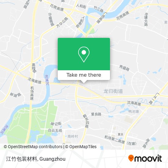 江竹包装材料 map
