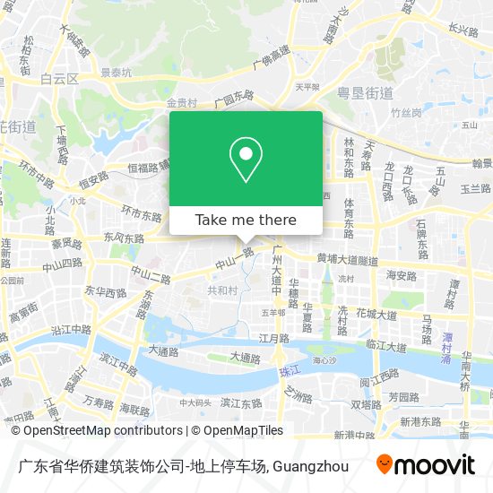 广东省华侨建筑装饰公司-地上停车场 map