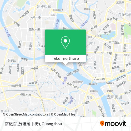南记百货(坦尾中街) map