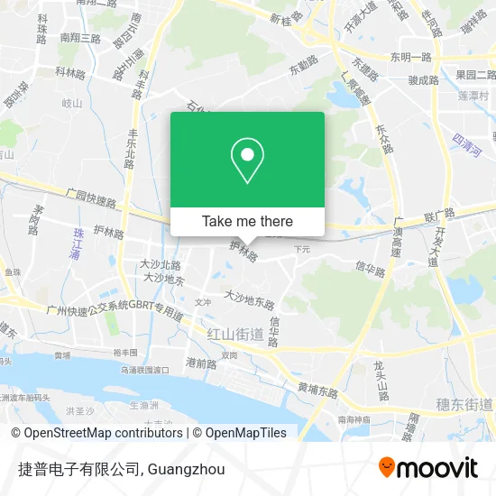 捷普电子有限公司 map