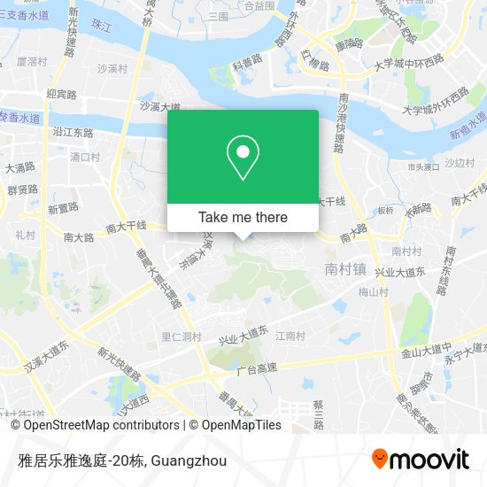 雅居乐雅逸庭-20栋 map