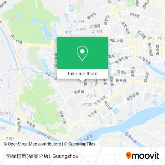 佰福超市(福涌分店) map