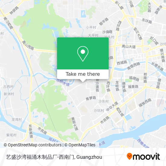 艺盛沙湾福涌木制品厂-西南门 map