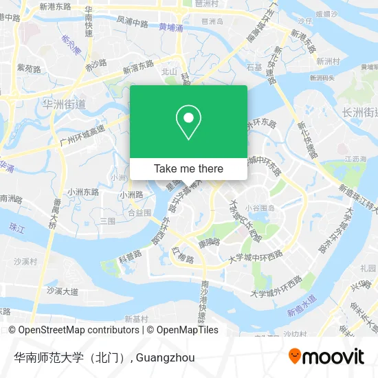 华南师范大学（北门） map