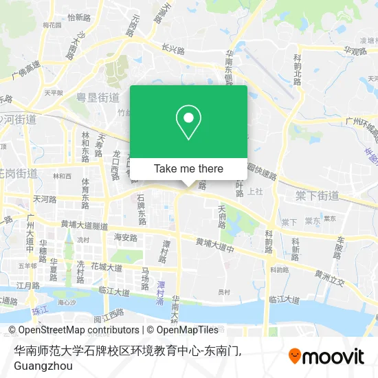 华南师范大学石牌校区环境教育中心-东南门 map