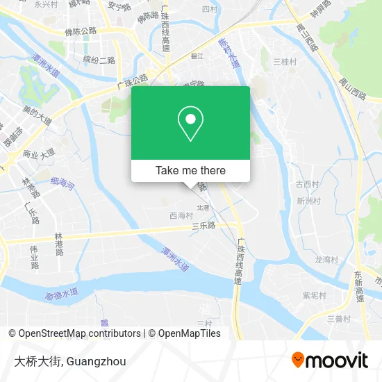 大桥大街 map