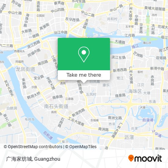 广海家纺城 map