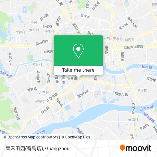 菁禾田园(番禺店) map