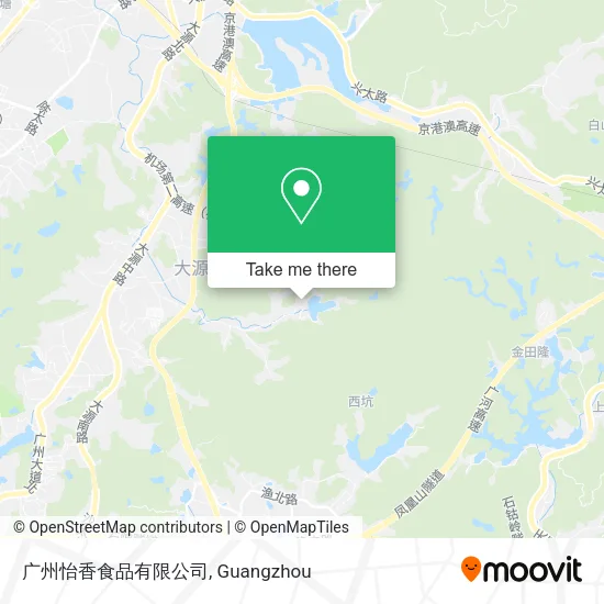 广州怡香食品有限公司 map