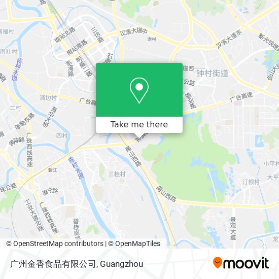 广州金香食品有限公司 map