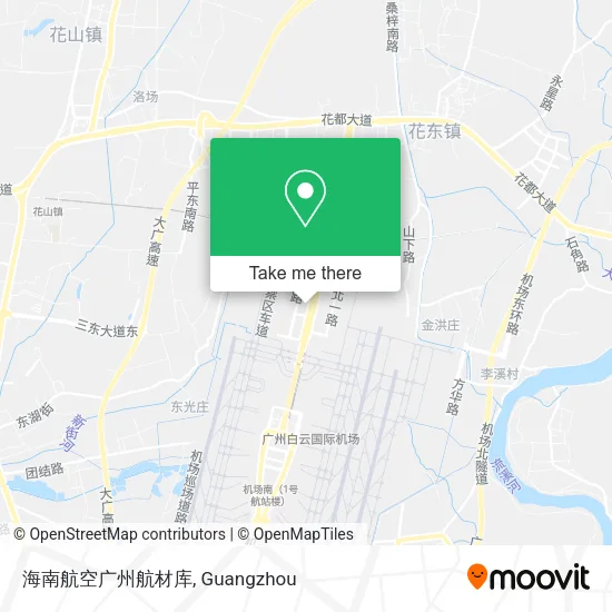 海南航空广州航材库 map