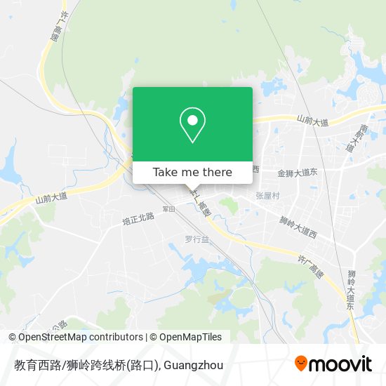 教育西路/狮岭跨线桥(路口) map