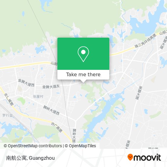 南航公寓 map