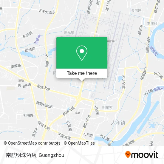 南航明珠酒店 map