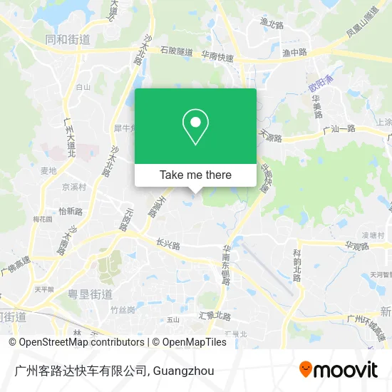 广州客路达快车有限公司 map