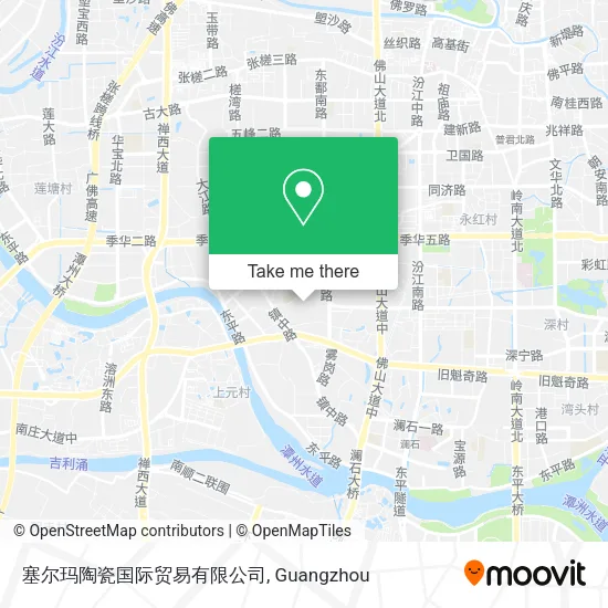 塞尔玛陶瓷国际贸易有限公司 map