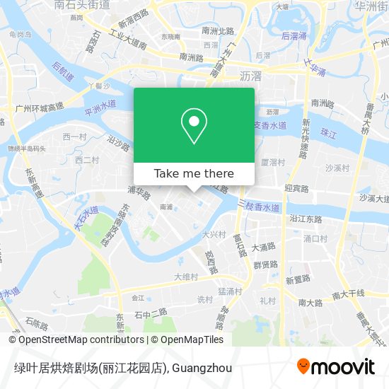 绿叶居烘焙剧场(丽江花园店) map