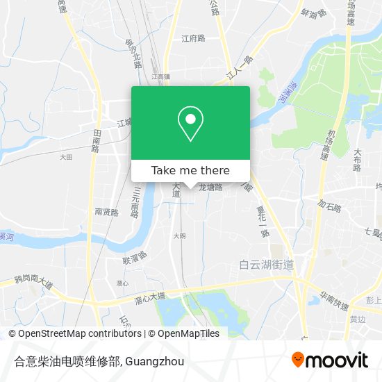 合意柴油电喷维修部 map
