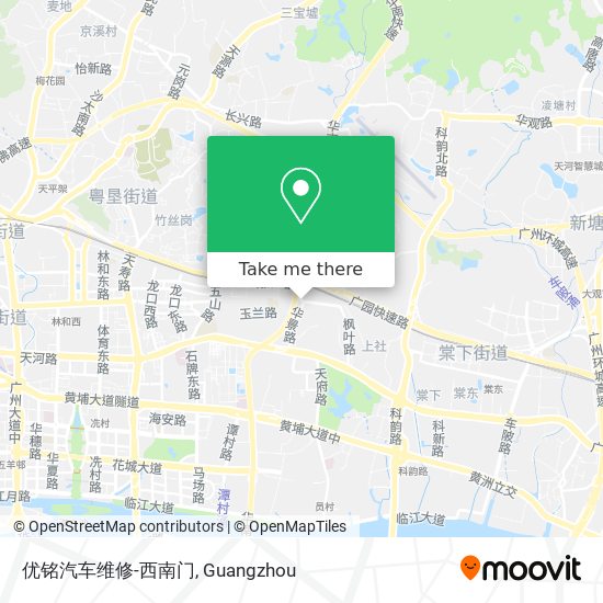 优铭汽车维修-西南门 map