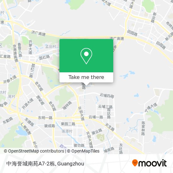 中海誉城南苑A7-2栋 map