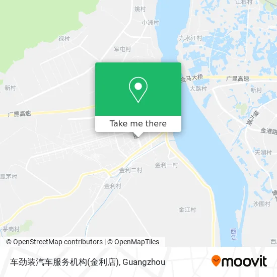 车劲装汽车服务机构(金利店) map