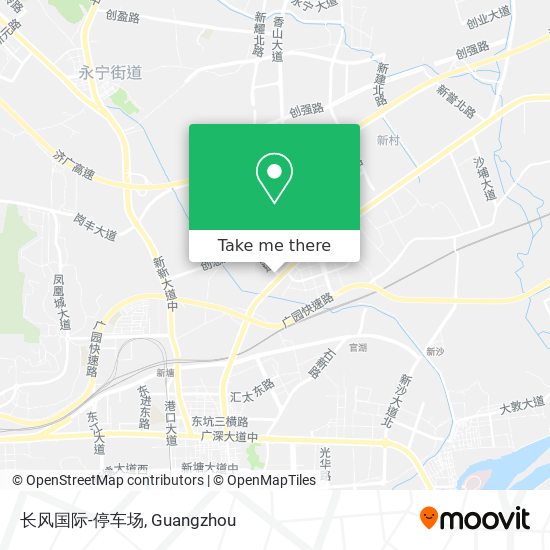 长风国际-停车场 map