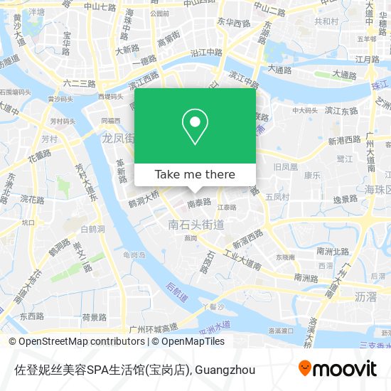 佐登妮丝美容SPA生活馆(宝岗店) map
