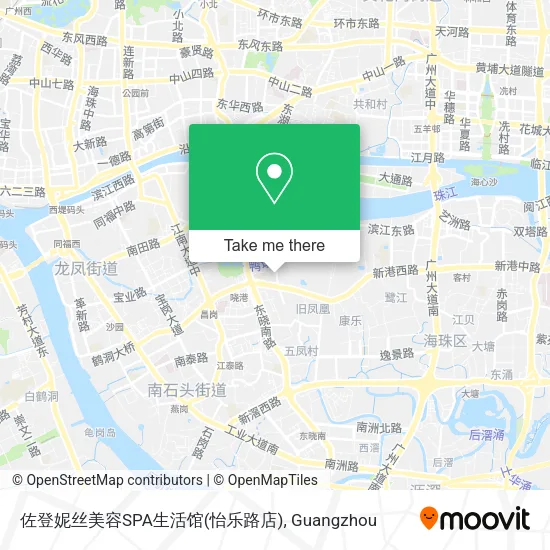 佐登妮丝美容SPA生活馆(怡乐路店) map