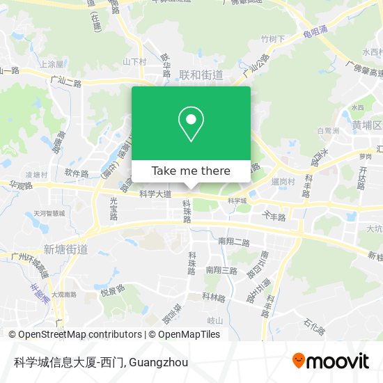 科学城信息大厦-西门 map