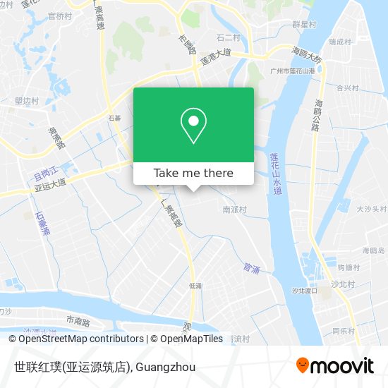 世联红璞(亚运源筑店) map